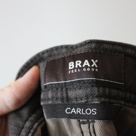 Brax Dark Gray Carlos Jeans - Picture 6 of 8